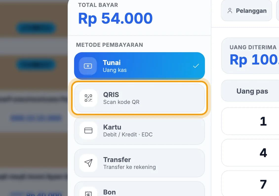 Daftar metode pembayaran, QRIS disorot